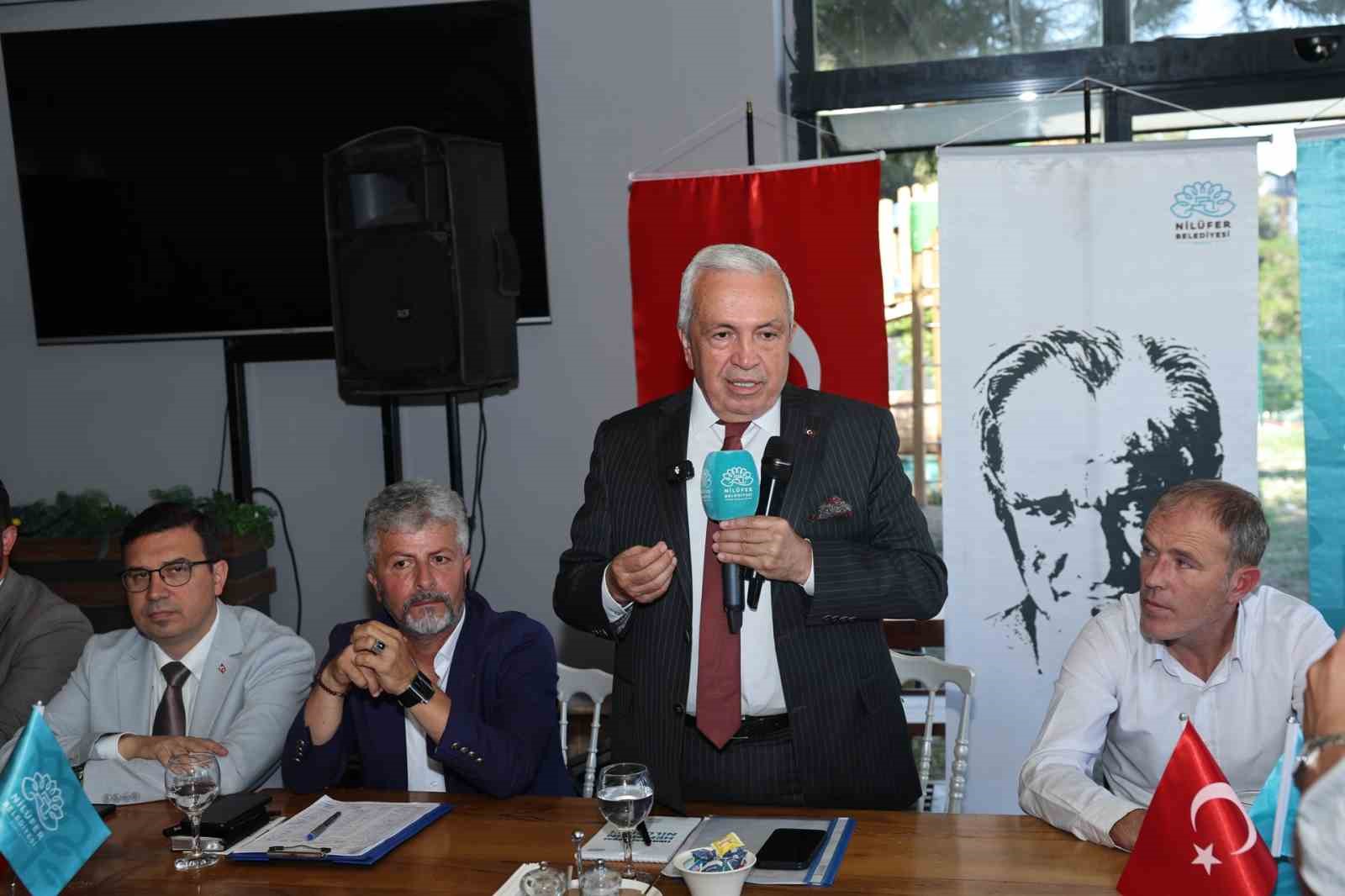 Başkan Şadi Özdemir: "Nilüferli’nin hakkını hep birlikte korumalıyız"