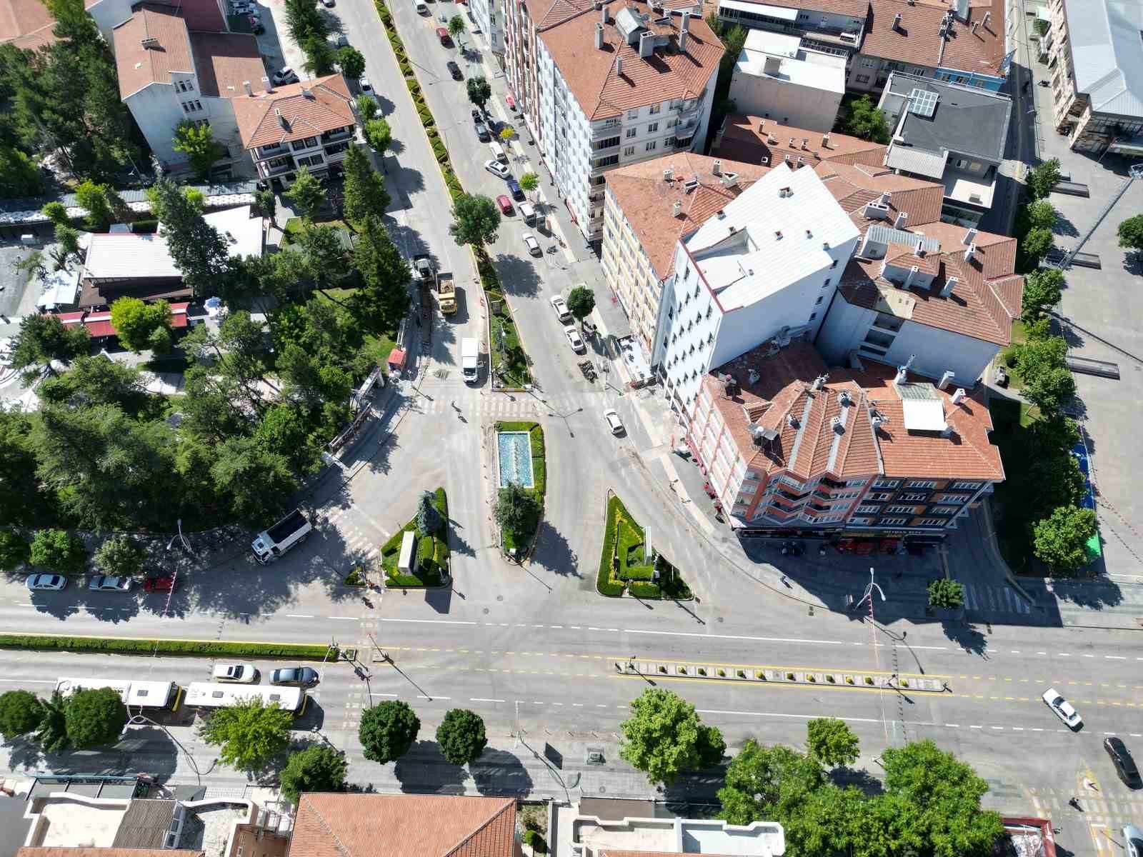 Çorum Belediyesi’nden trafiğini rahatlatacak çalışma