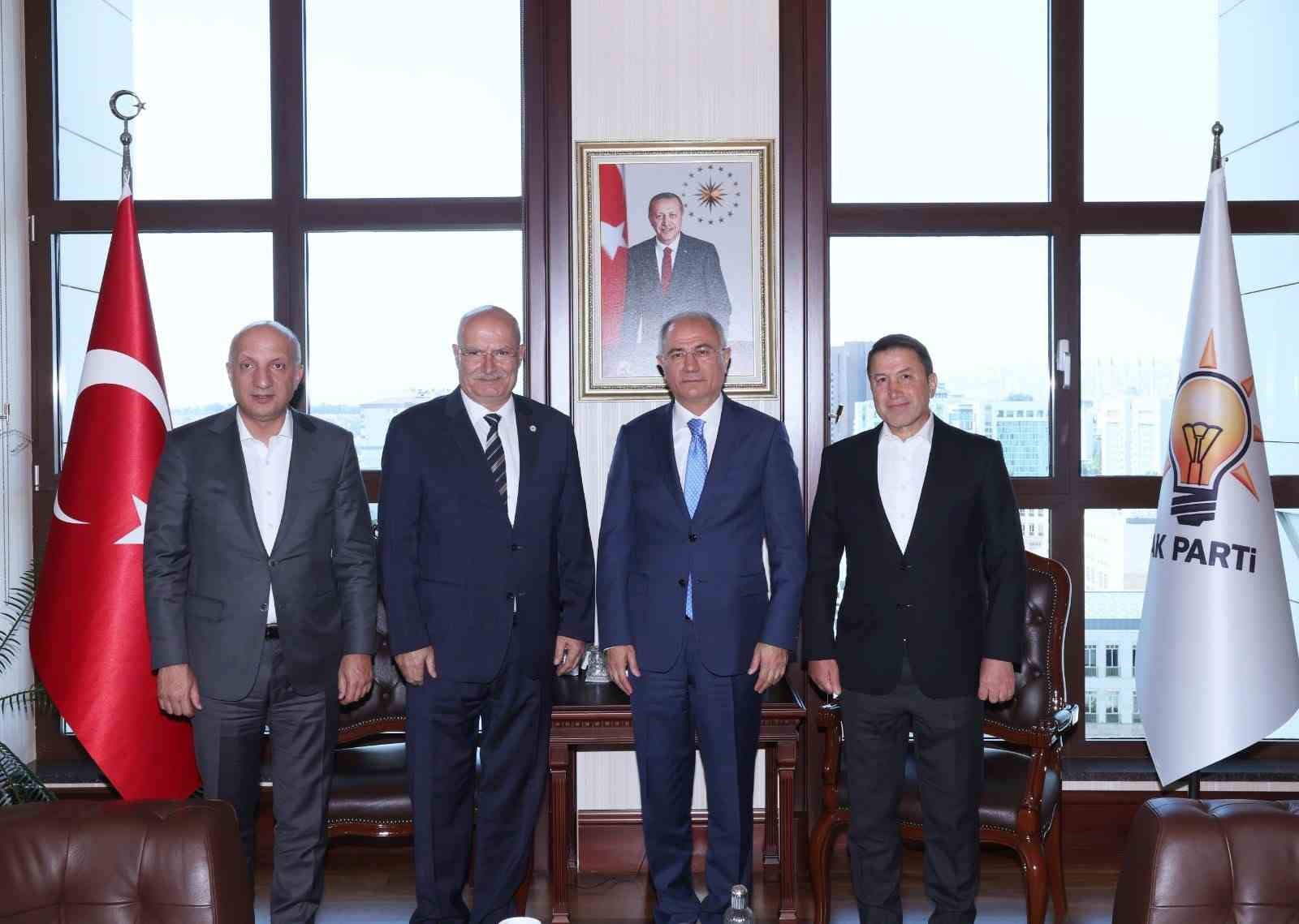 Siirt TSO Başkanı Kuzu, Efkan Ala’yla bir araya geldi