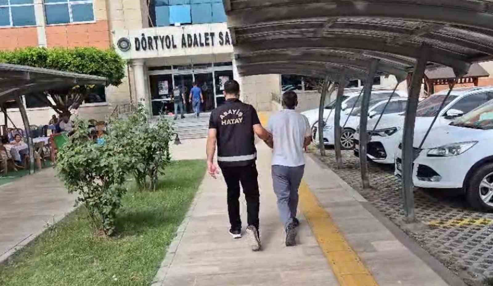 Dörtyol’da hapis cezasıyla aranan 1 kişi tutuklandı