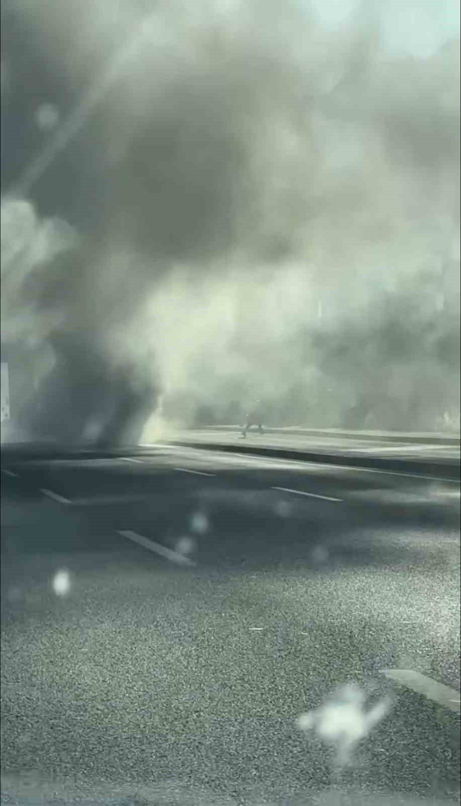 Ankara’da öğrenci taşıyan otobüs alev alev yandı