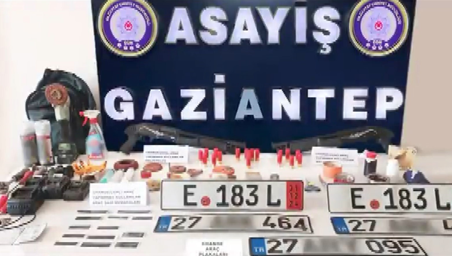 Gaziantep’te ’change araç’ operasyonu: 13 şahıs tutuklandı

