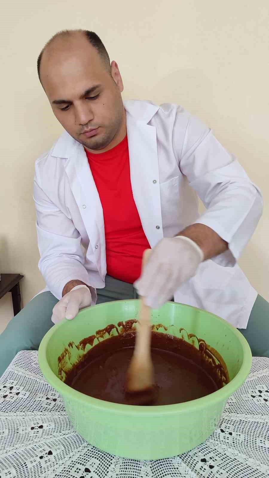 Somon balığı yağından sabun üretti
