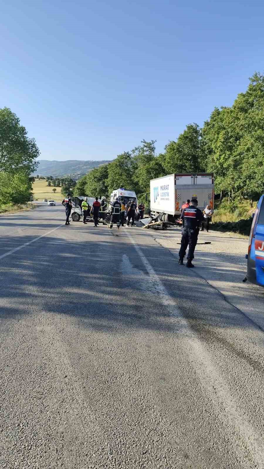 Tokat’ta feci kaza: 2 ölü, 3 yaralı
