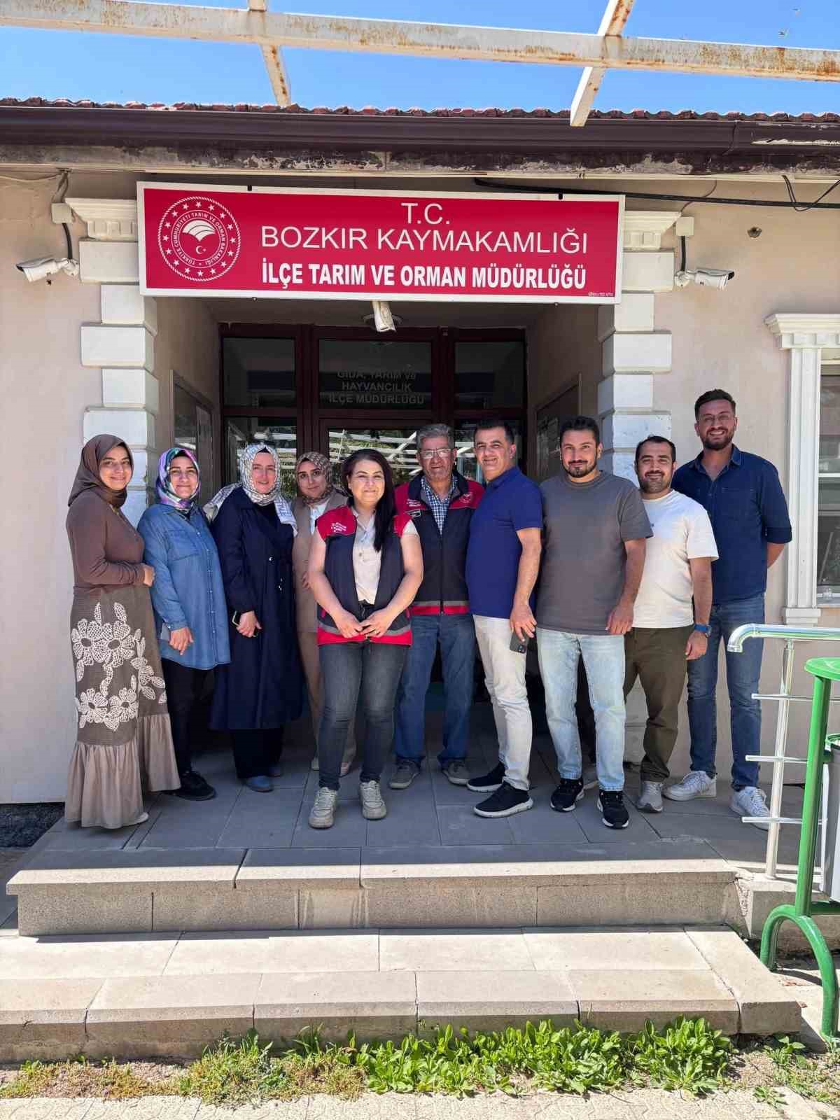 Bozkır’da kadın çiftçilere yönelik eğitim ve destek ziyaretleri
