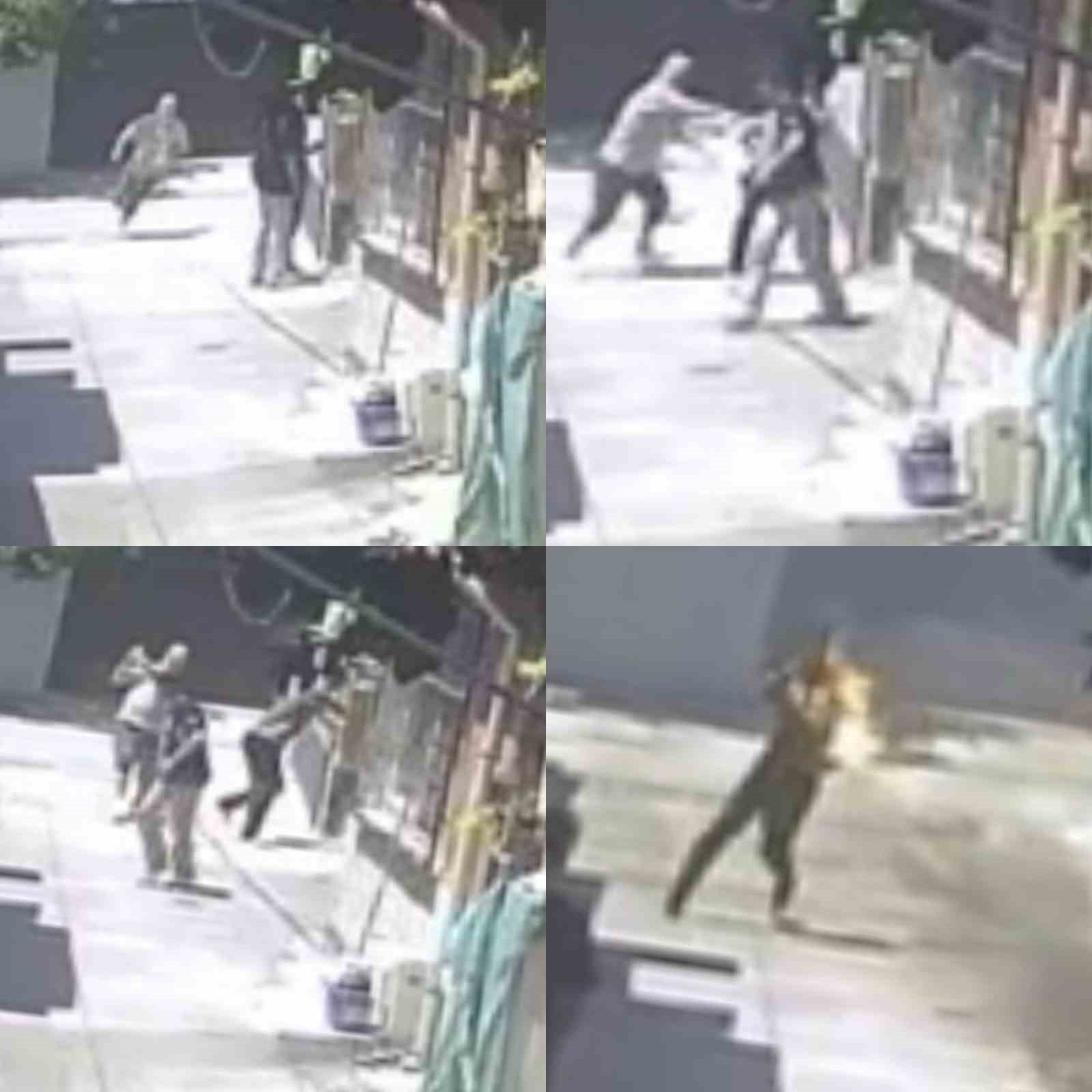 Amca yeğenini yakmıştı: O anların görüntüsü ortaya  çıktı
