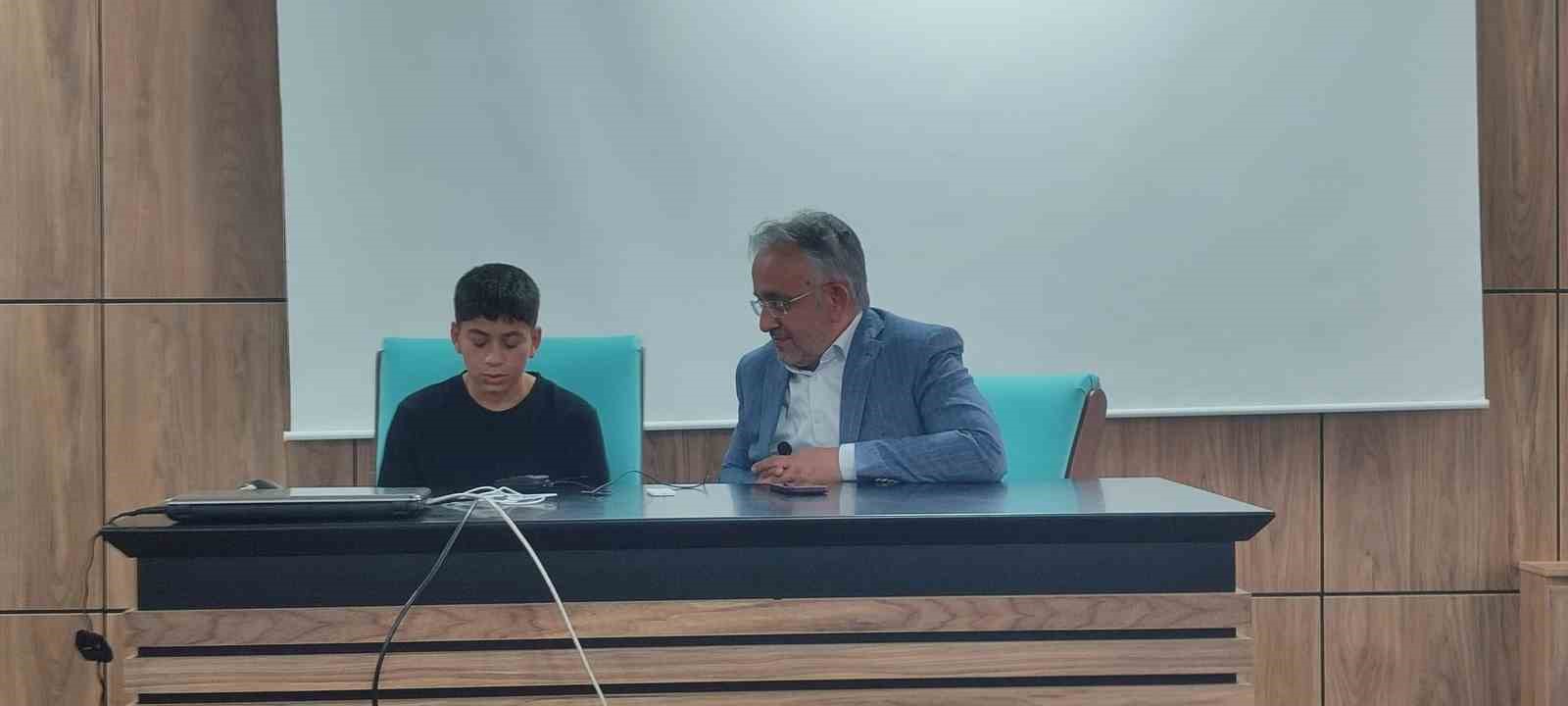 Bayburt&rsquo;ta hafızlık tespit sınavına girecek &ouml;ğrencilere y&ouml;nelik s&ouml;yleşi d&uuml;zenlendi
