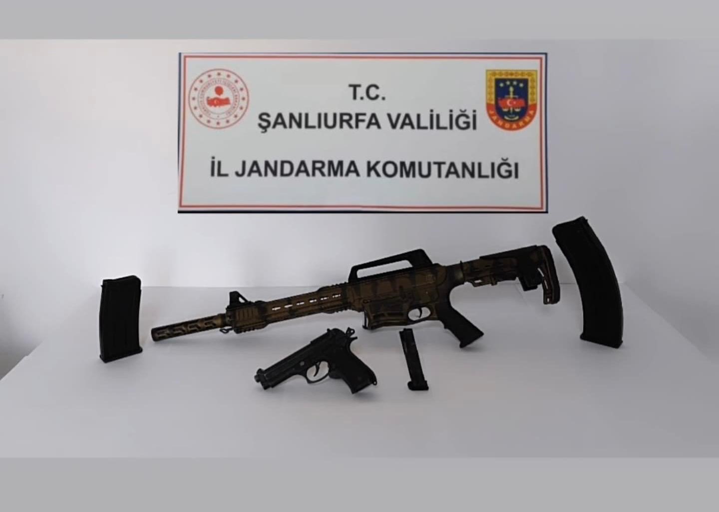 Şanlıurfa’da ruhsatsız silah operasyonu: 5 gözaltı