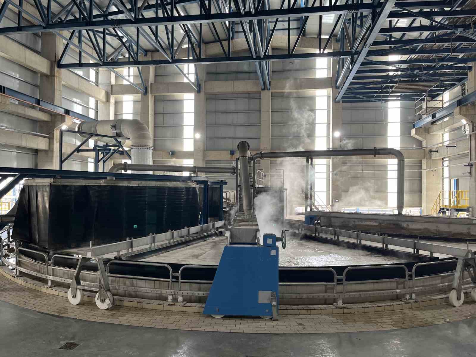 Eti Bakır’ın yeni gübre tesisi üretime başladı