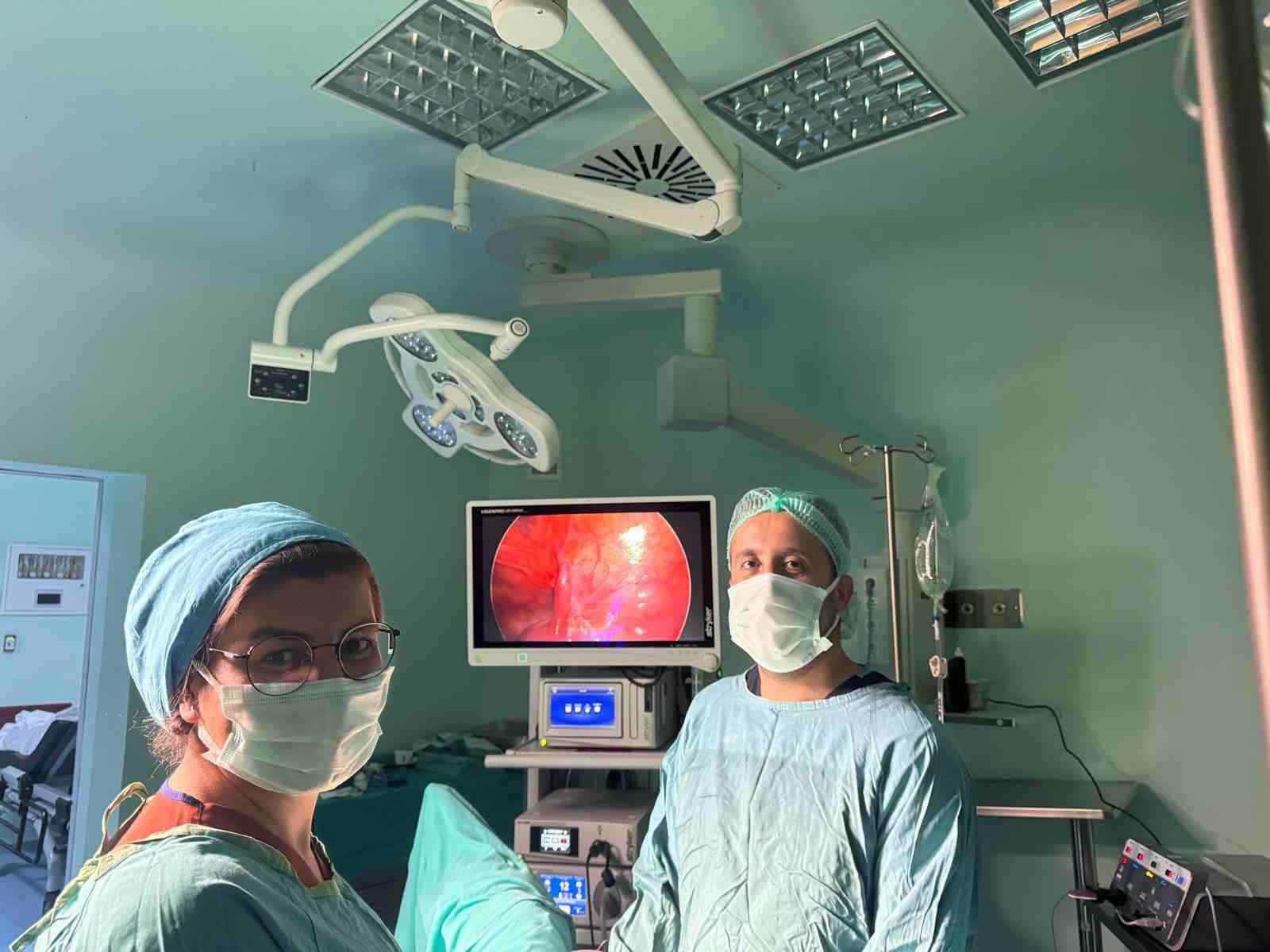 Silvan’da laparoskopik ameliyatlar yapılmaya başlandı
