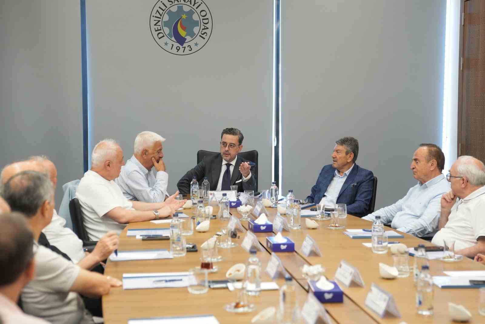 Denizli Sanayi Odası’nda 6 aylık dönem değerlendirildi