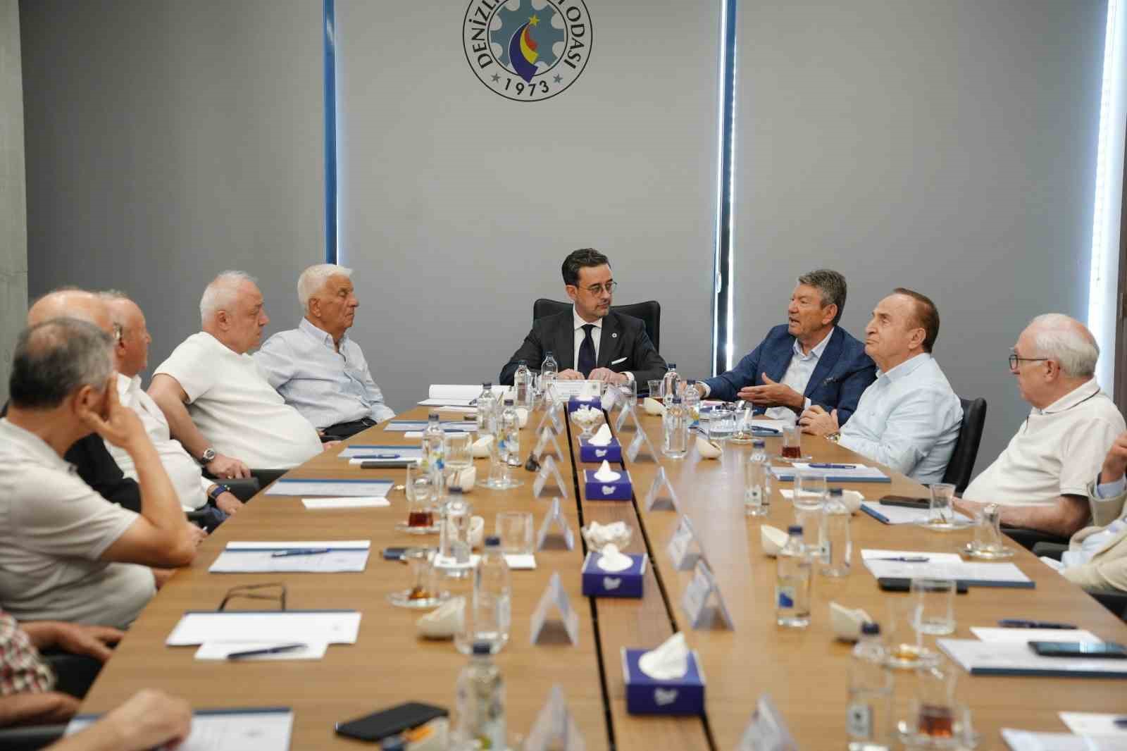Denizli Sanayi Odası’nda 6 aylık dönem değerlendirildi
