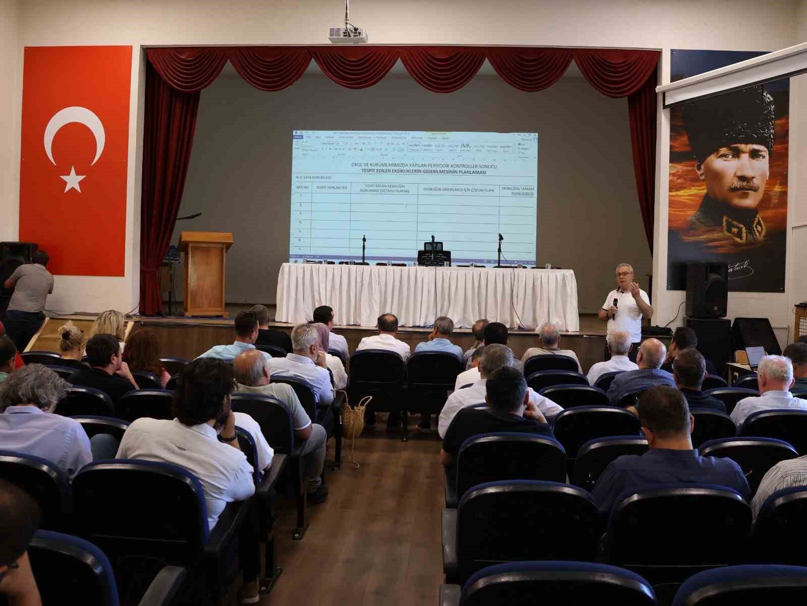 Sinop’ta eğitim yılı masaya yatırıldı: Yeni dönem için hedefler belirlendi
