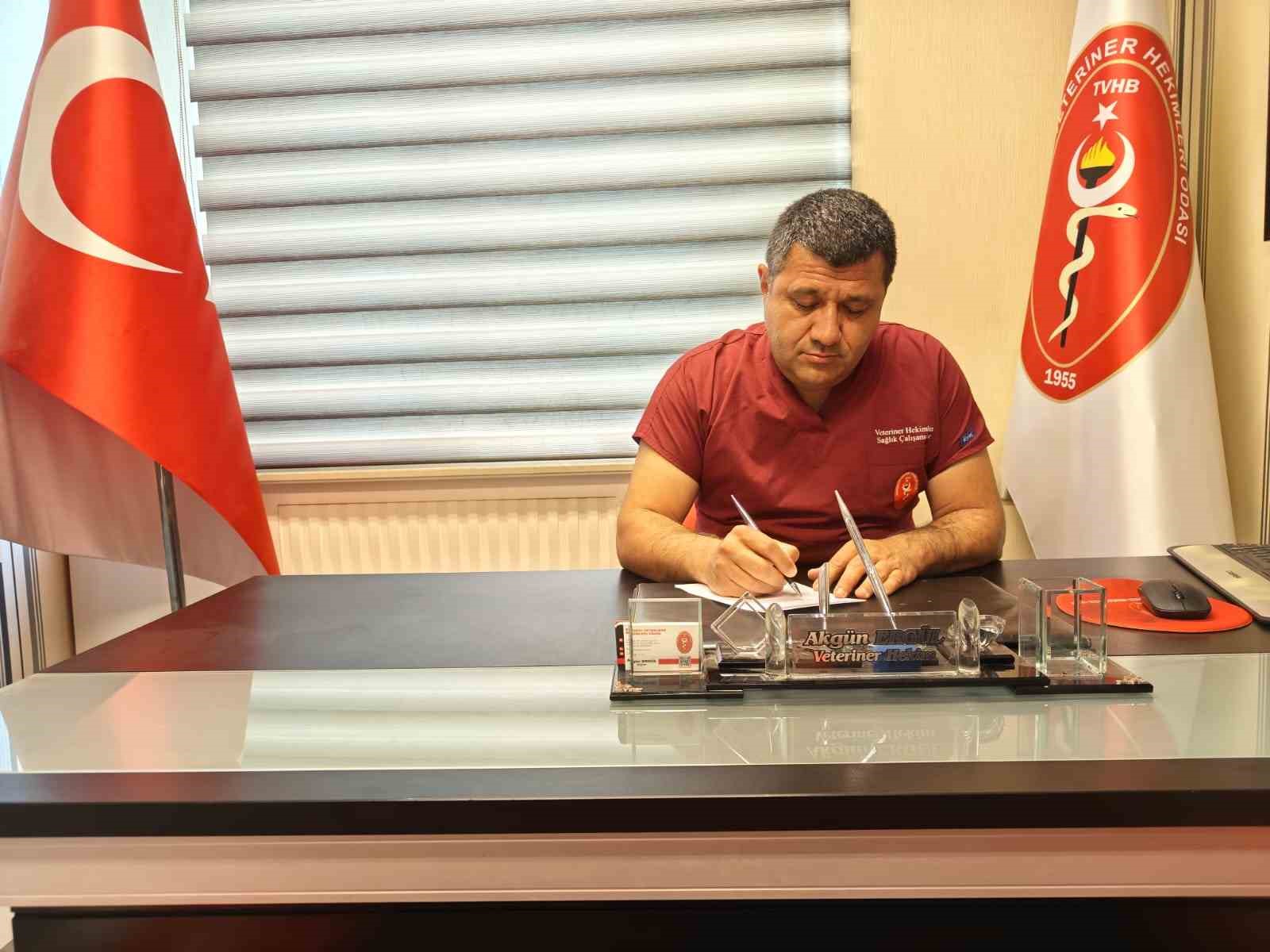 Kayseri Veteriner Hekimler Odası Başkanı Akg&uuml;n Erg&uuml;l: "Sıcak hava keneleri agresifleştiriyor"
