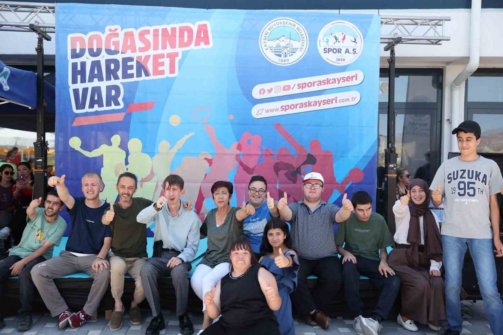 &Ouml;zel ihtiya&ccedil;lı &ccedil;ocuklara &ouml;zel spor ve eğlence dolu etkinlik
