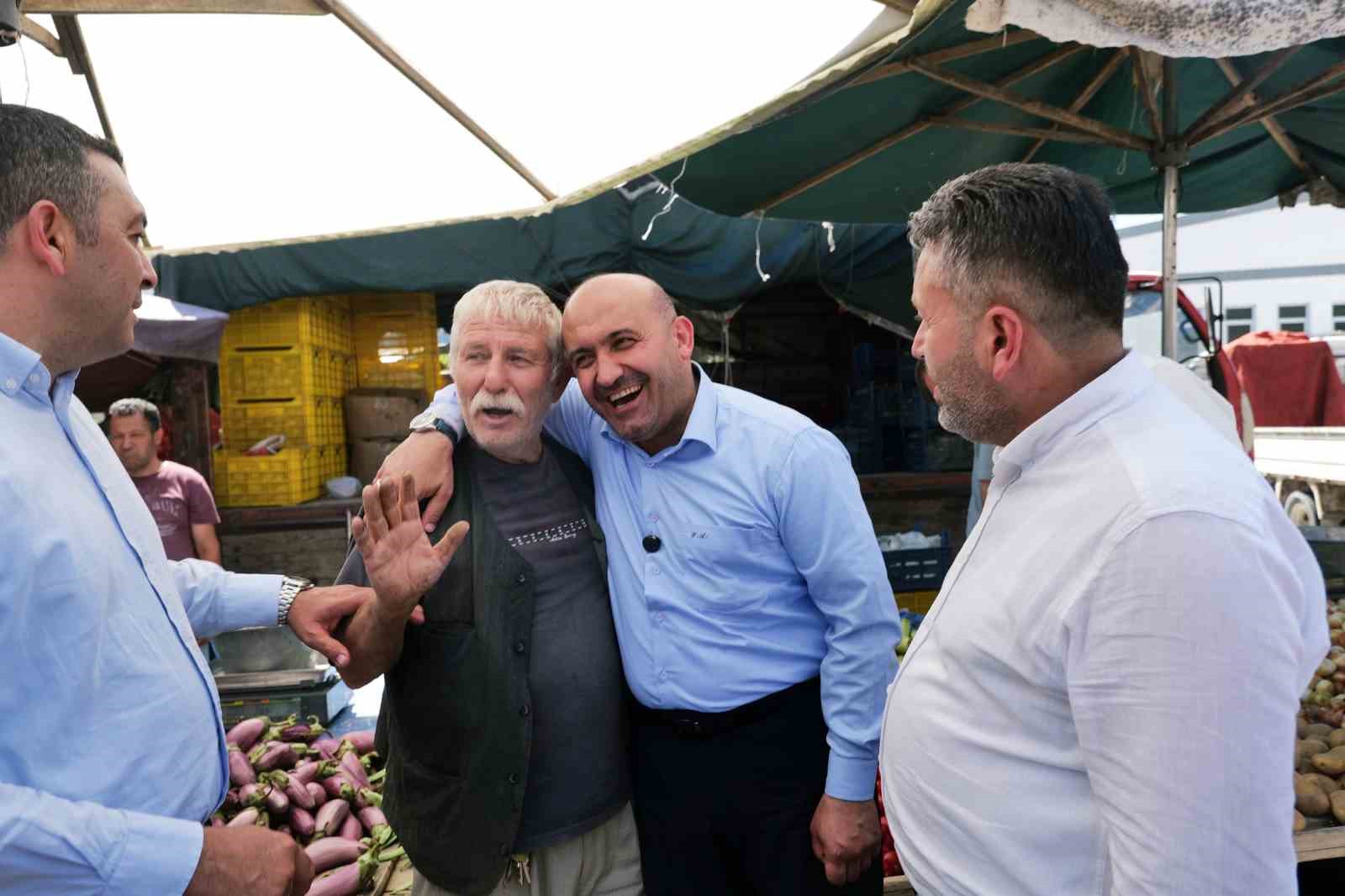 Başkan Albayrak ve heyeti ’AK Parti Seninle Sivrihisar’ programına katıldı