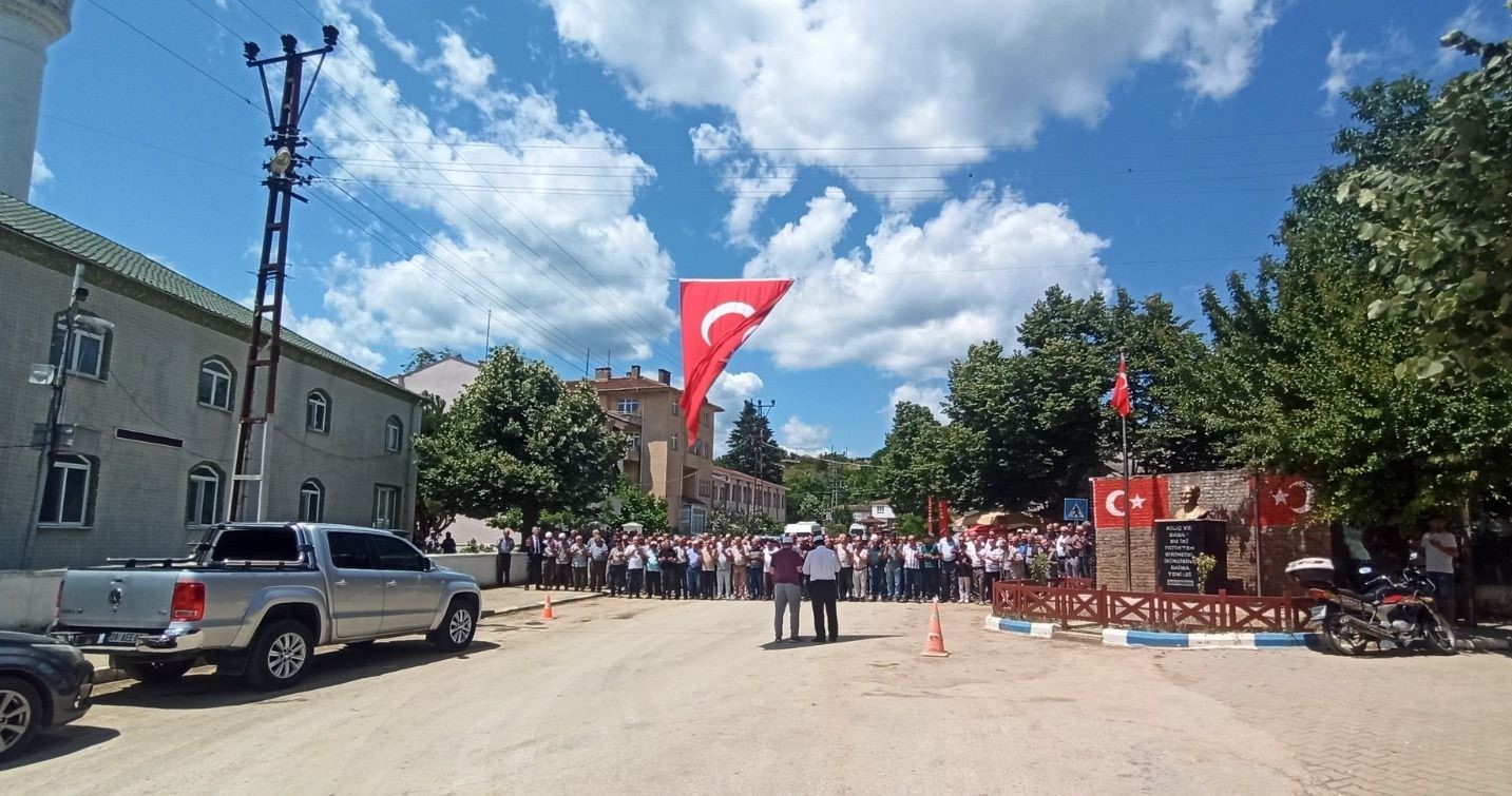 Kırklareli’nin Dereköy köyünde yağmur ve şükür duası yapıldı