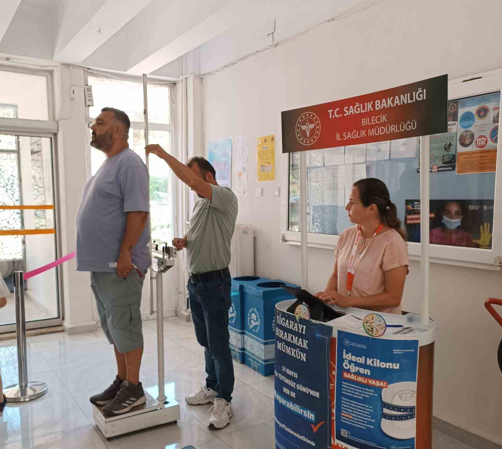 Bilecik’te de obezite ile savaş başladı