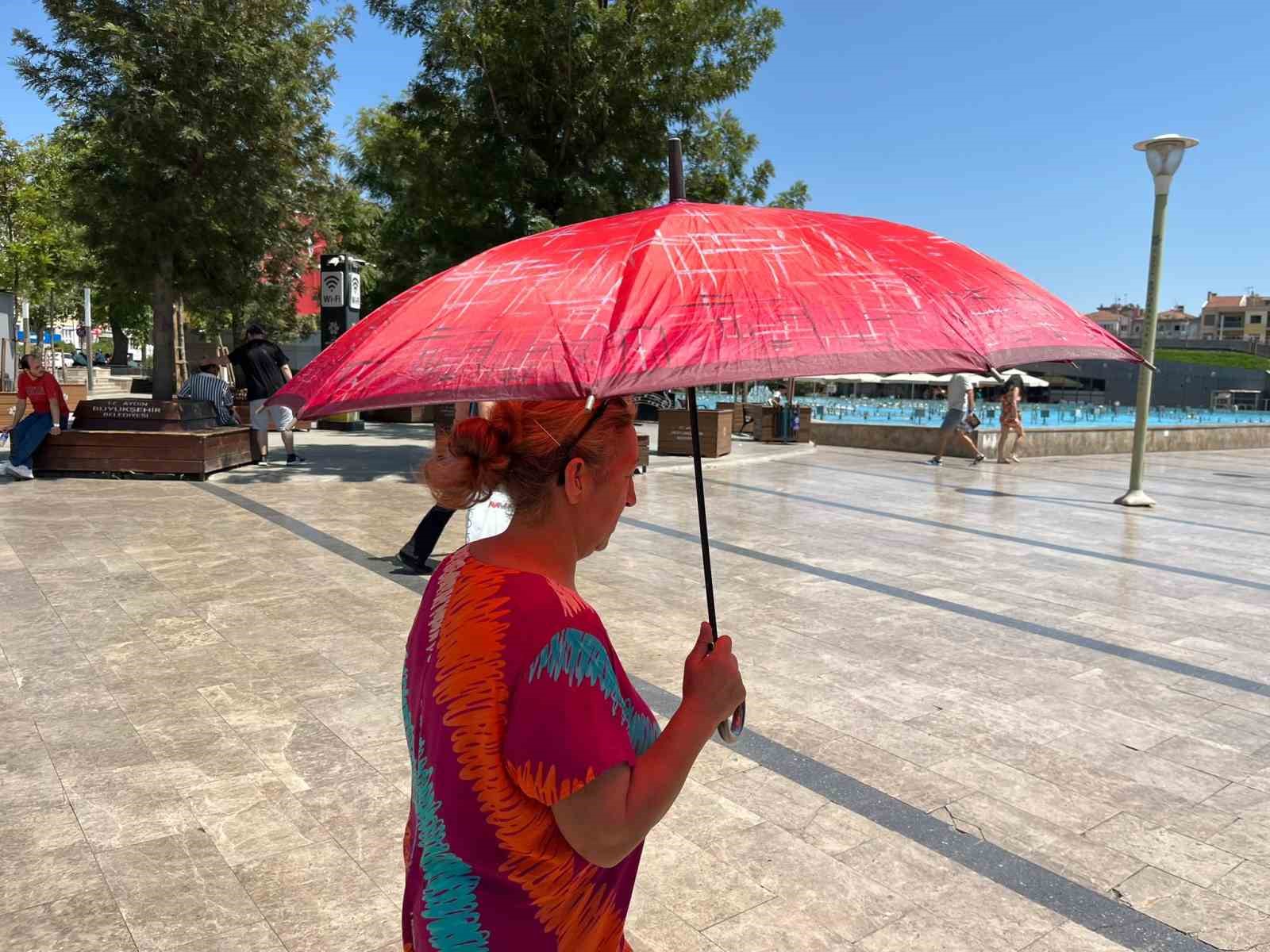 Aydın’da termometreler 42 dereceyi gösterdi