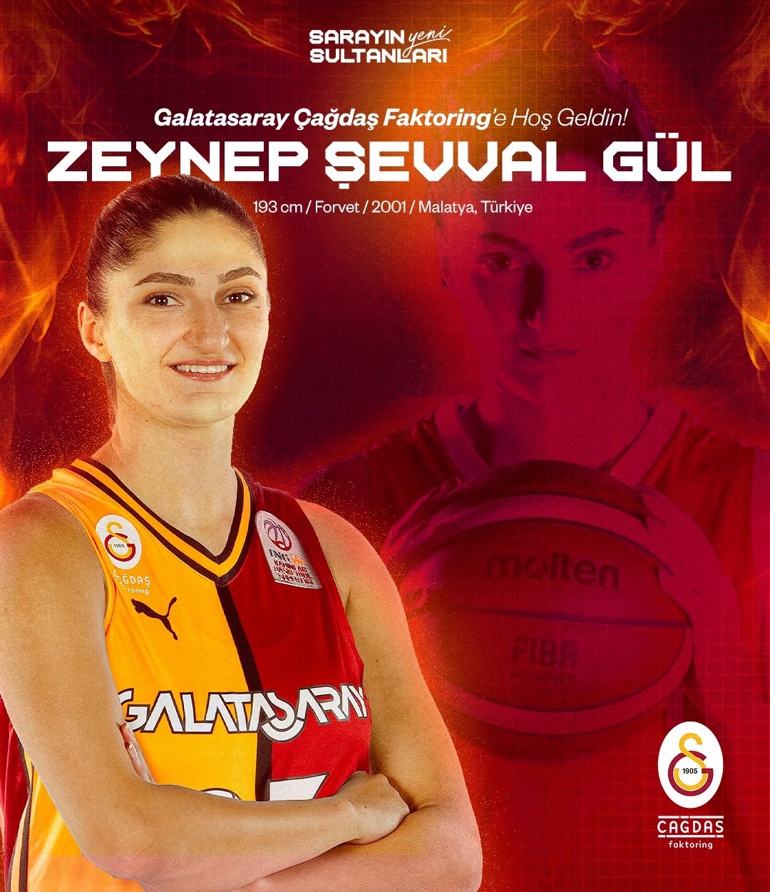 Galatasaray, Zeynep Şevval Gül’ü transfer etti