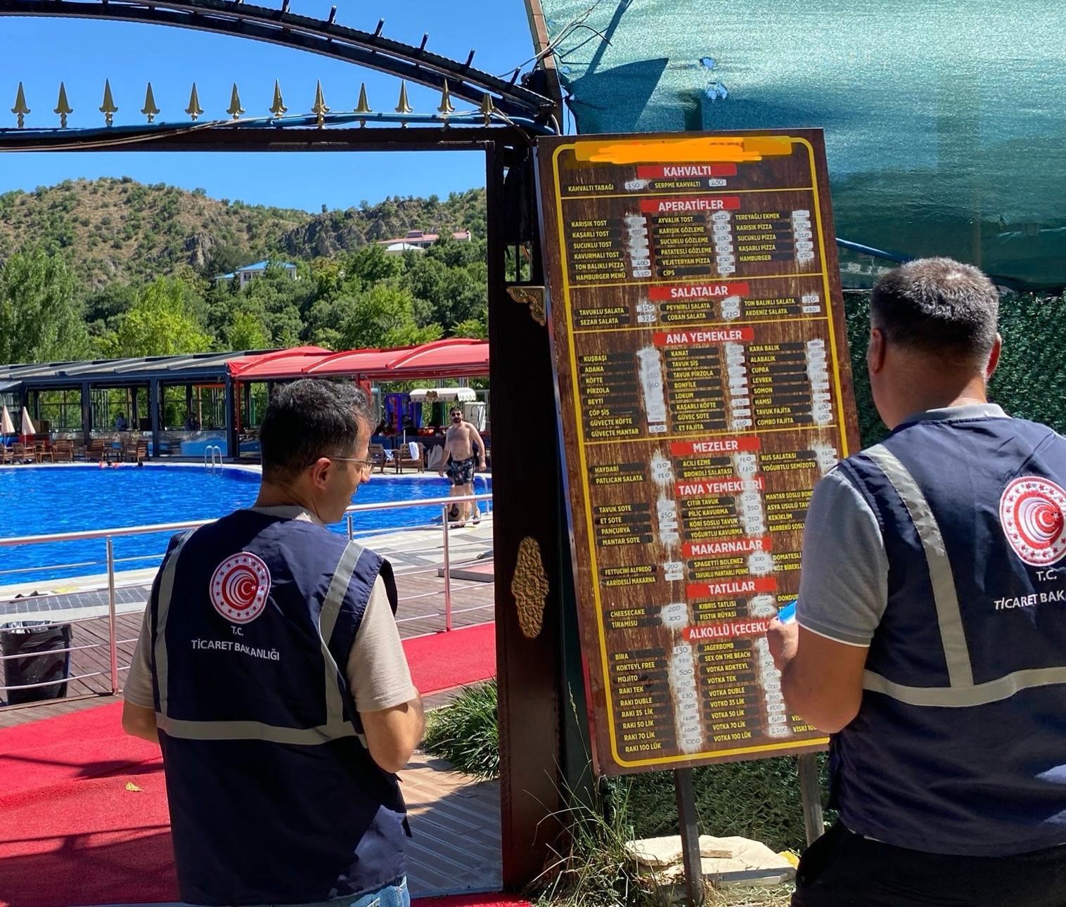 Tunceli&rsquo;de havuzlu işletmelere denetim
