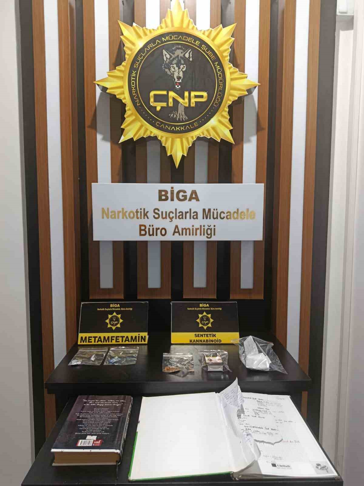 Çanakkale’de uyuşturucu operasyonu: 5 tutuklama