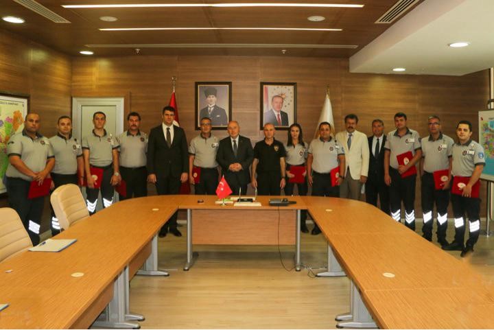 Denizli’nin başarılı güvenlikçileri onurlandırıldı