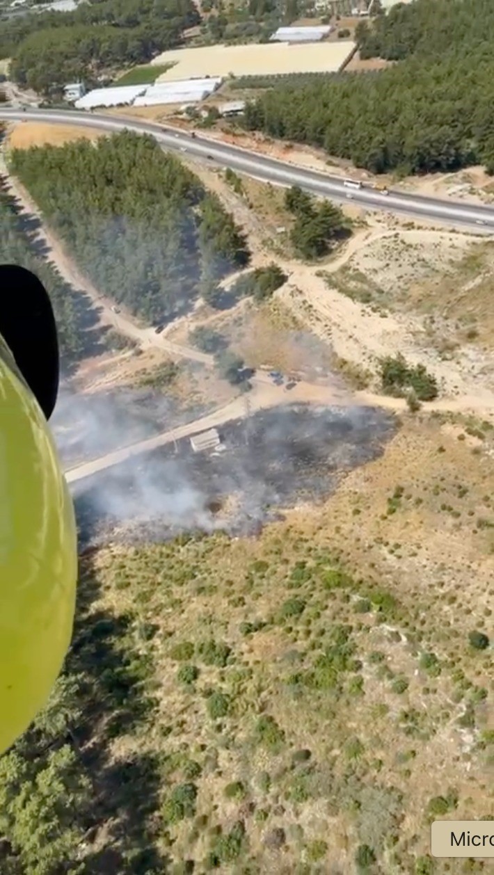 Antalya’da orman yangını