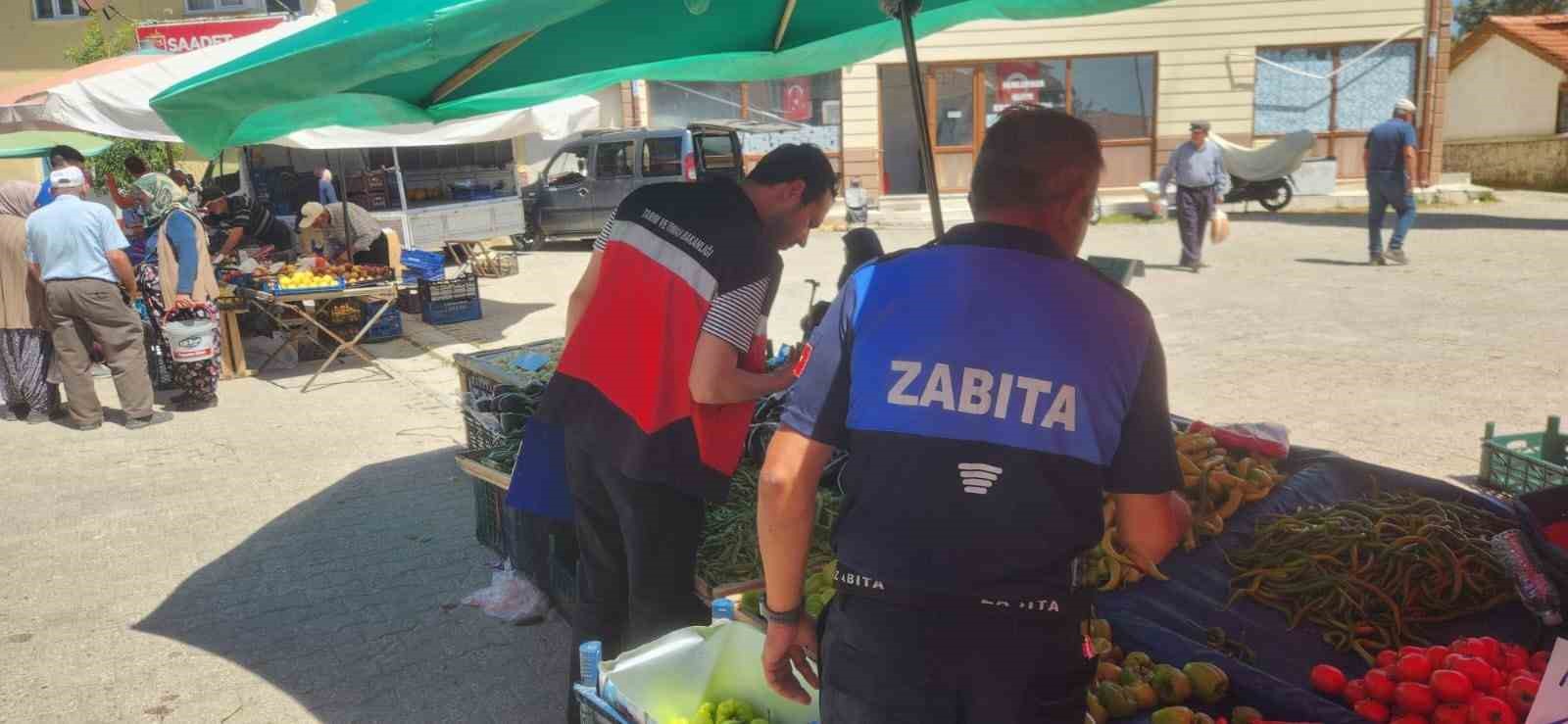 Dumlupınar’da gıda denetimi