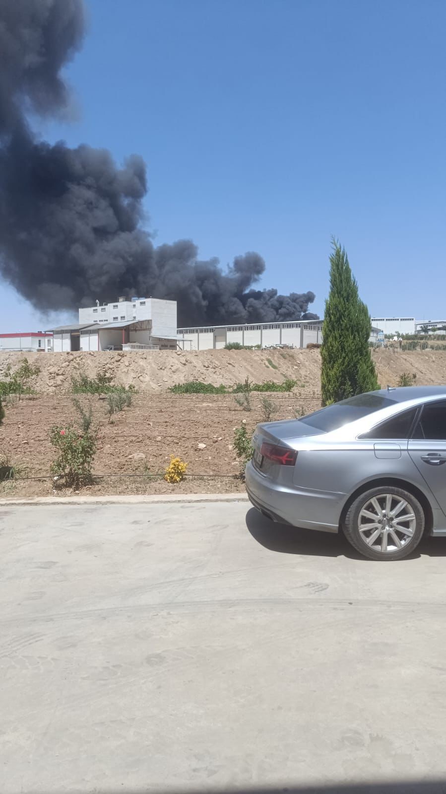 Batman OSB’de fabrika yangını

