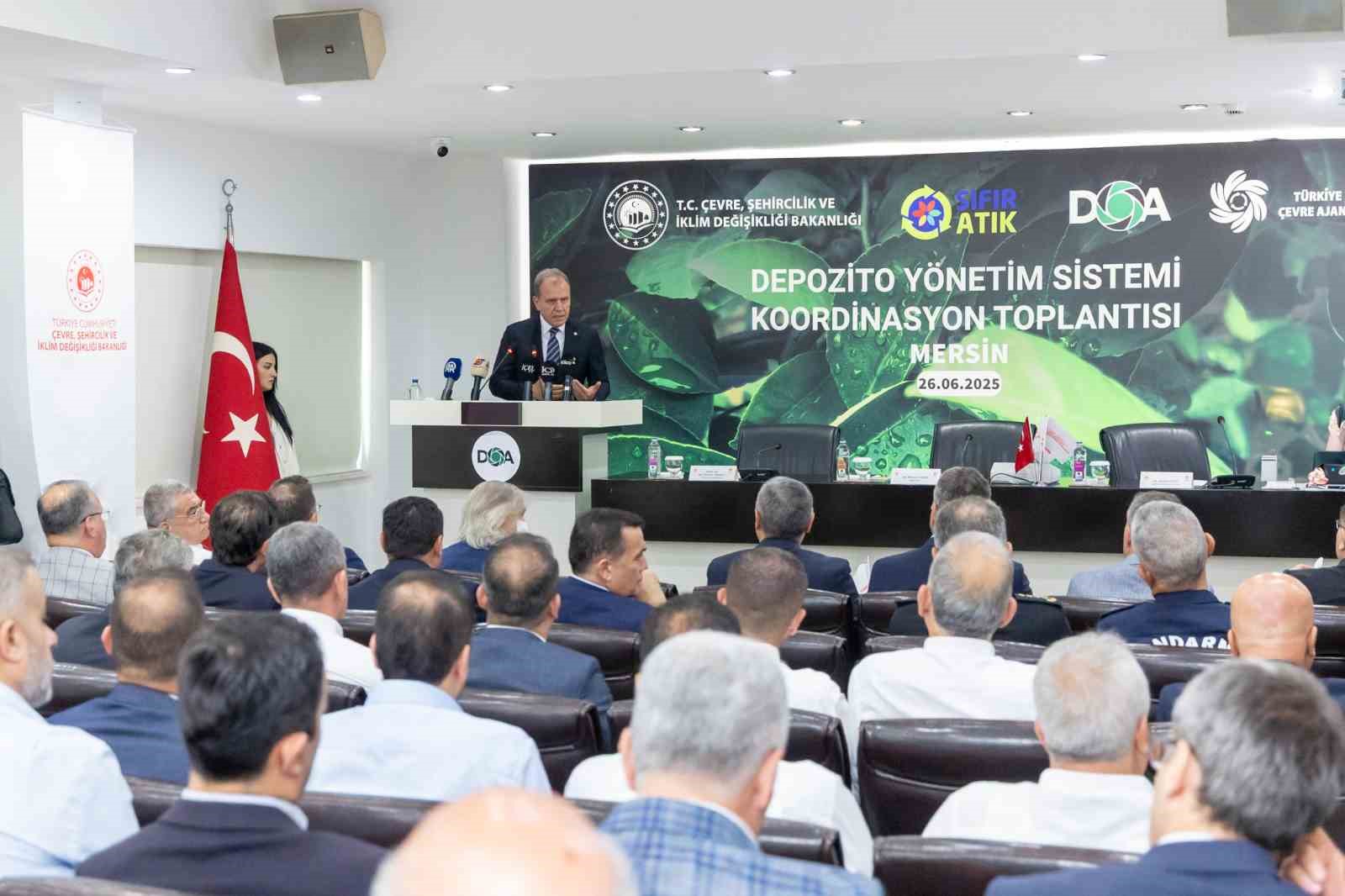Mersin’de ’Ulusal Depozito Yönetim Sistemi’ toplantısı yapıldı
