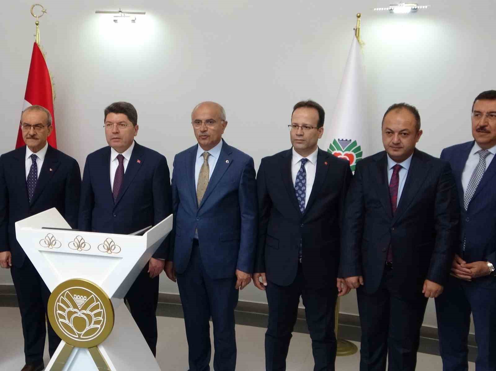 Adalet Bakanı Yılmaz Tunç, Malatya’da temaslarda bulunuyor

