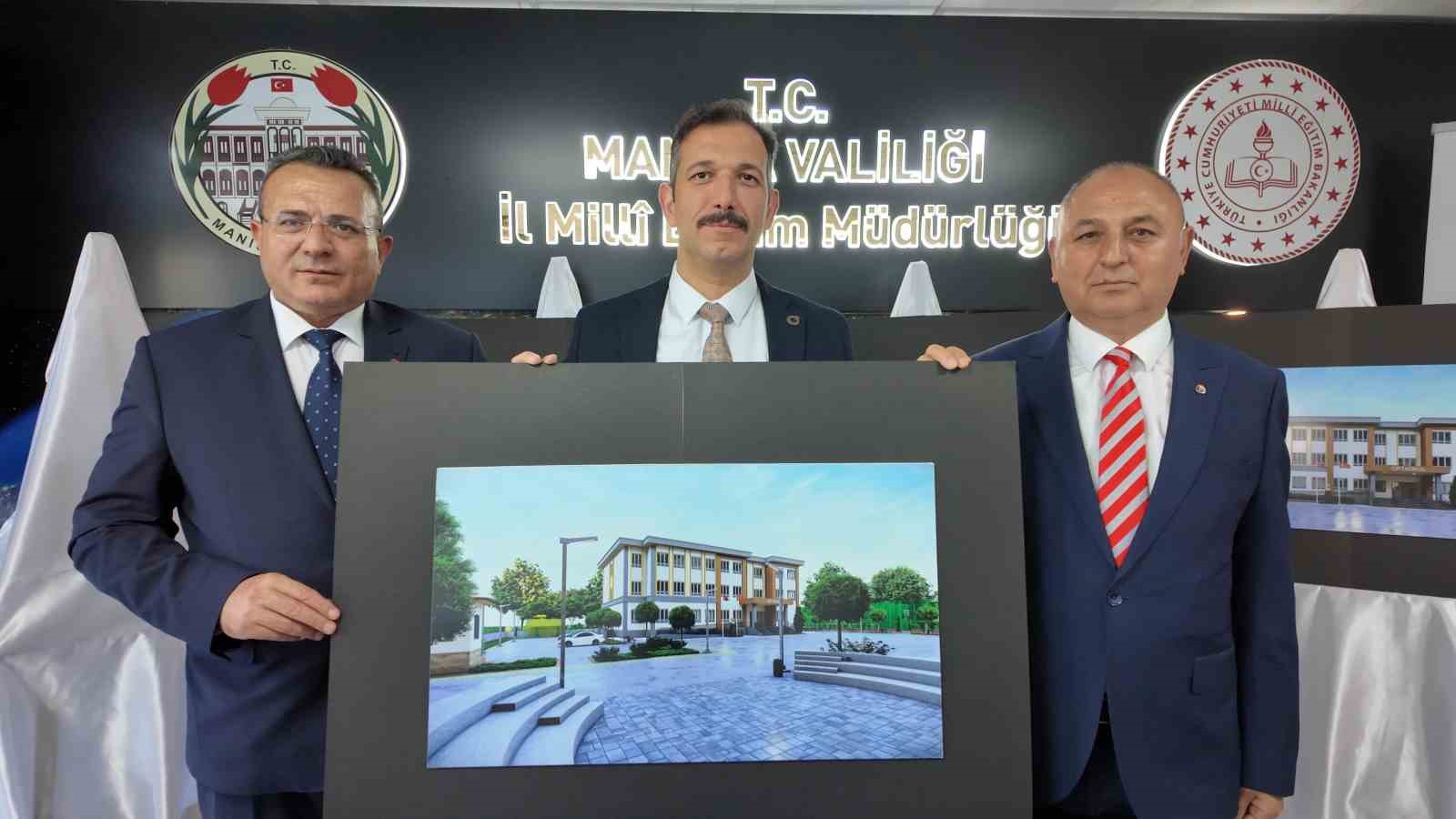 Salihli’ye modern bir okul daha kazandırılıyor