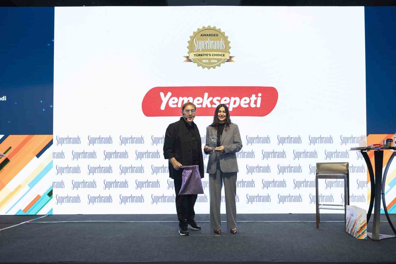 Yemeksepeti’ne ‘Süper Marka’ ödülü