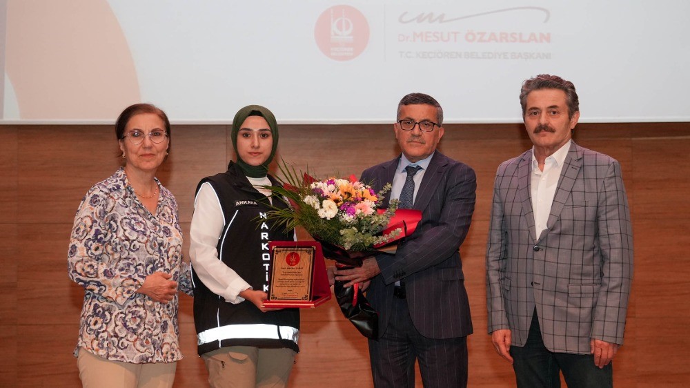 Keçiören’de "En İyi Narkotik Polisi Anne" buluşması