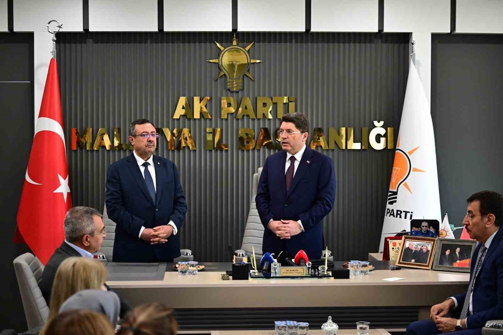 Adalet Bakanı Tunç: "Malatya’yı yargı alanında ayağa kaldırıyoruz"