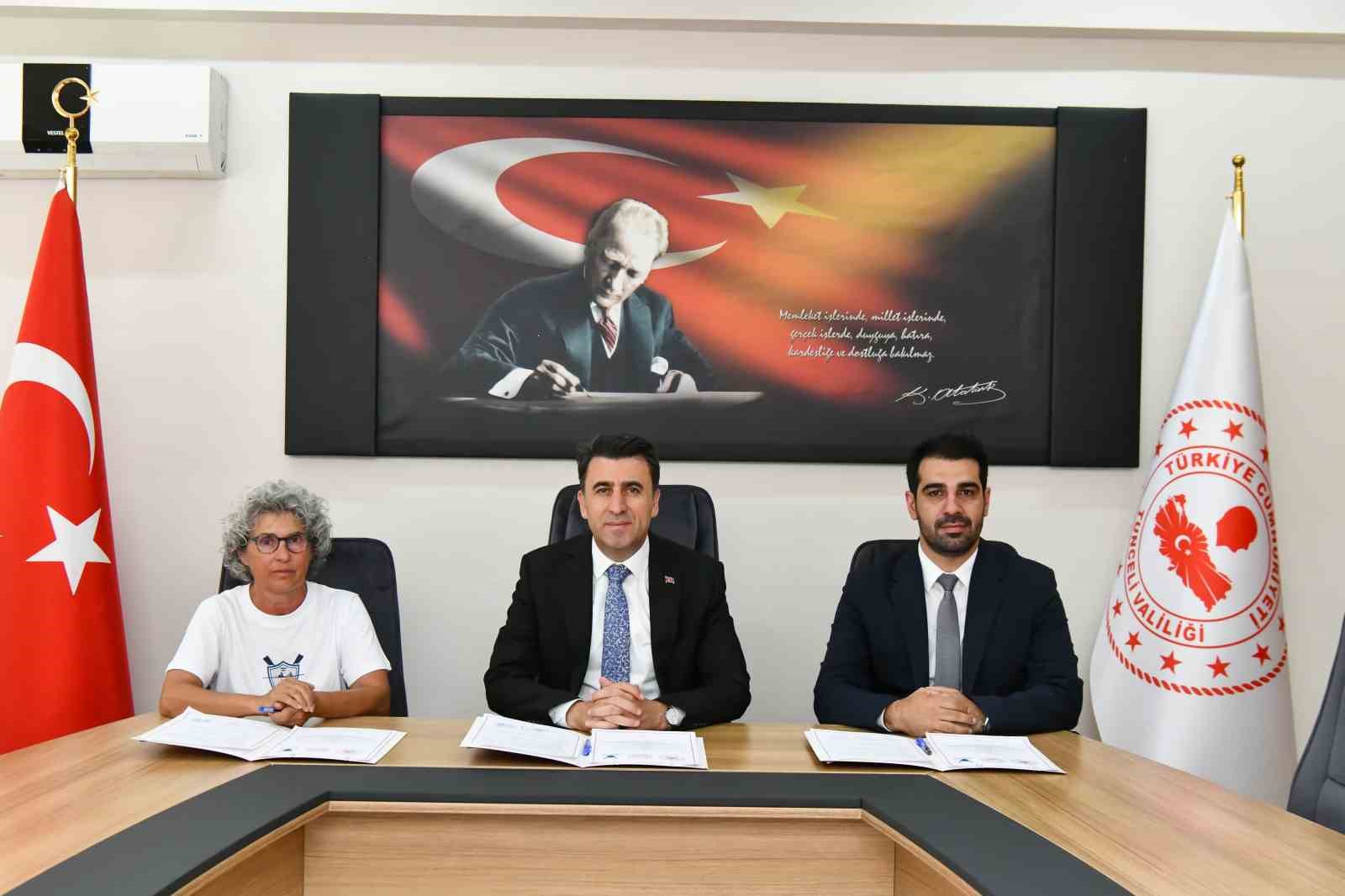 Tunceli’de koruma altındaki çocuklar için protokol imzalandı