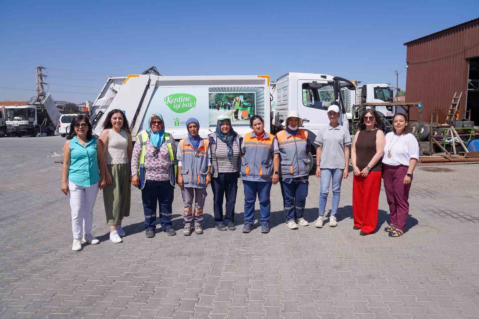 Kadın personele eğitim verildi
