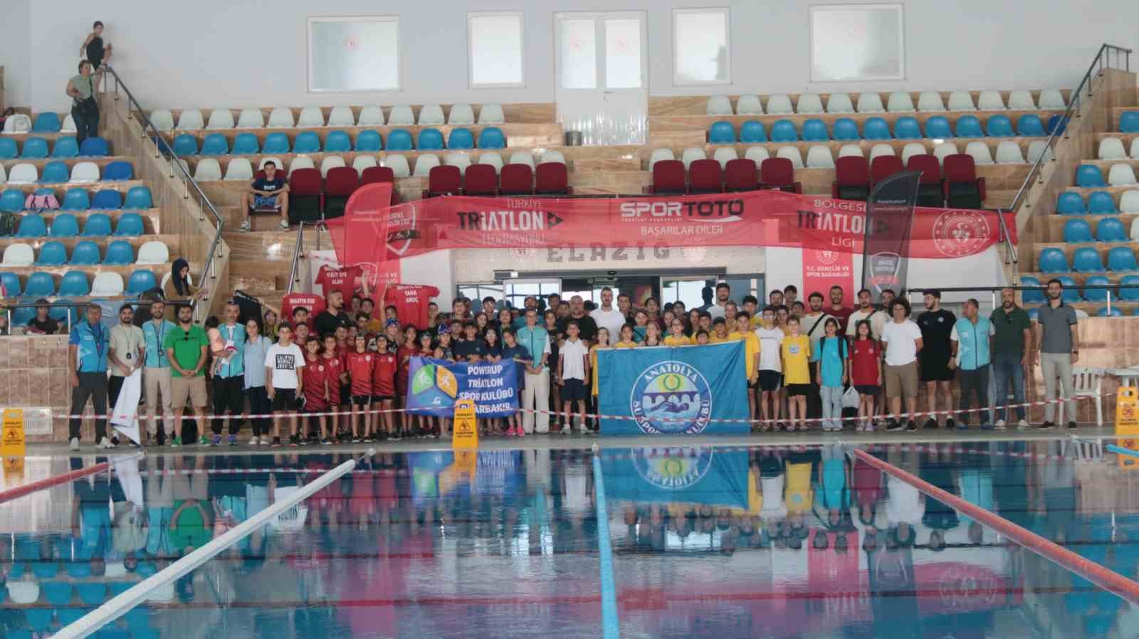 Elazığ, Aquatlon Şampiyonası’na ev sahipliği yaptı