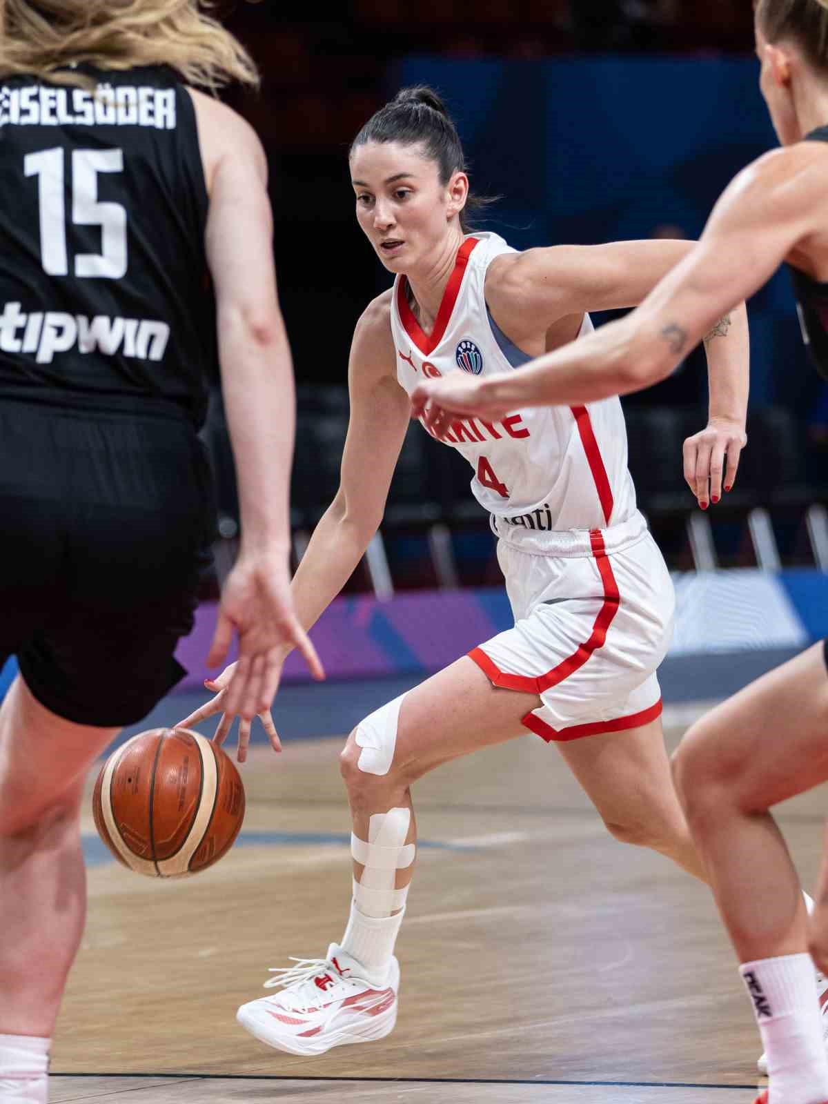 A Milli Kadın Basketbol Takımı, Almanya’ya mağlup oldu