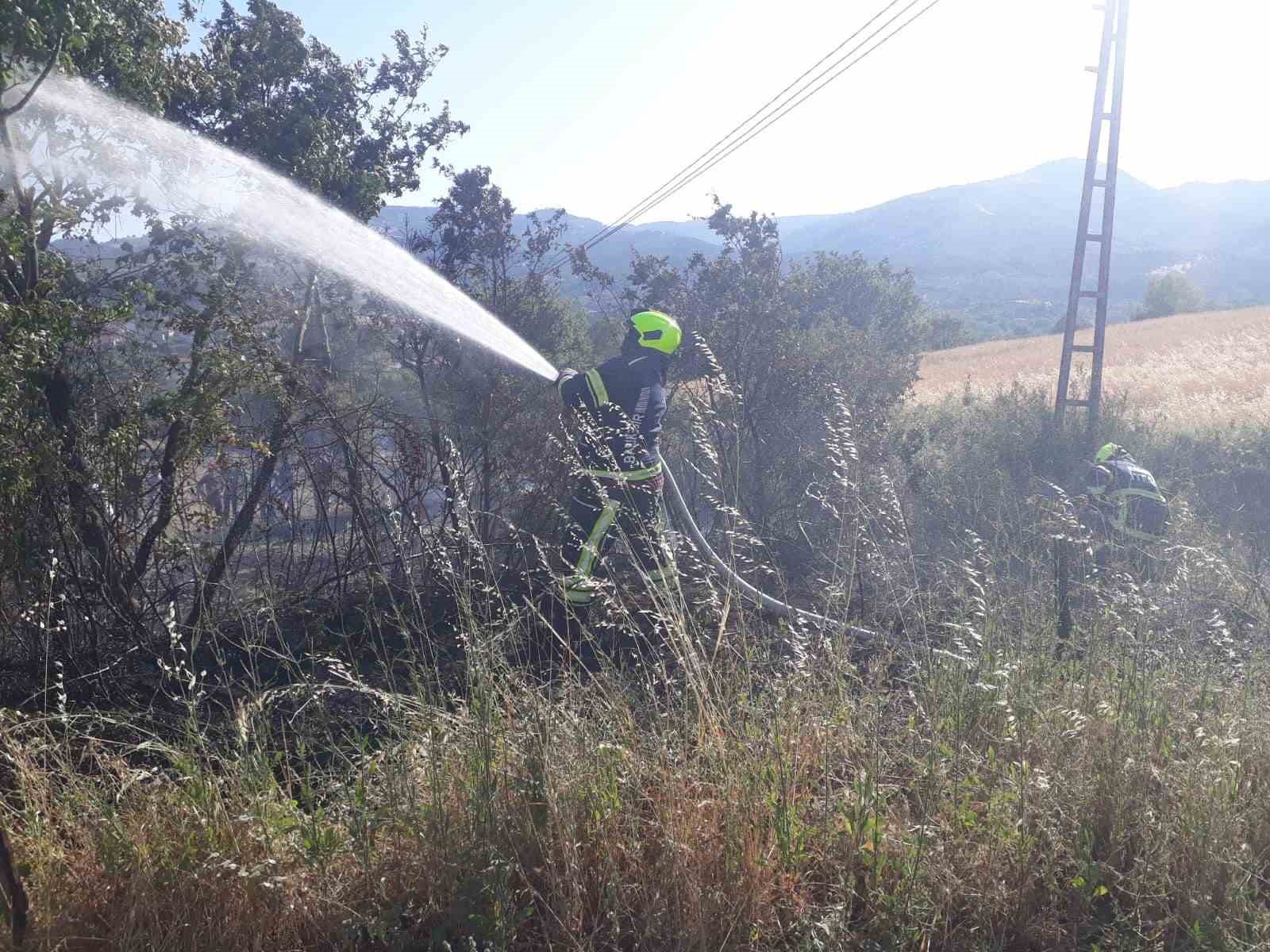 Balıkesir İtfaiyesi 9 günde 730 yangına müdahale etti