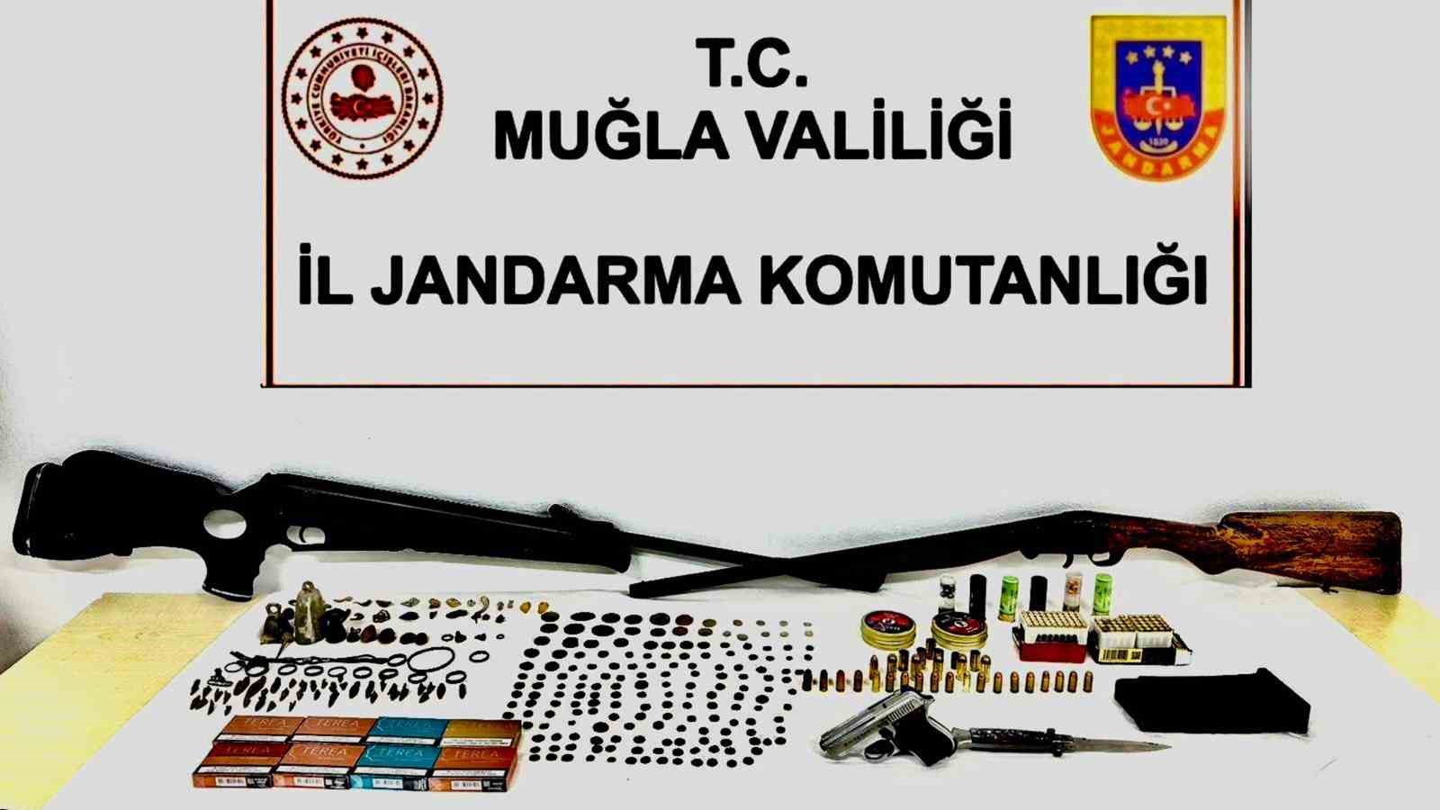 Ula’da tarihi eser operasyonu