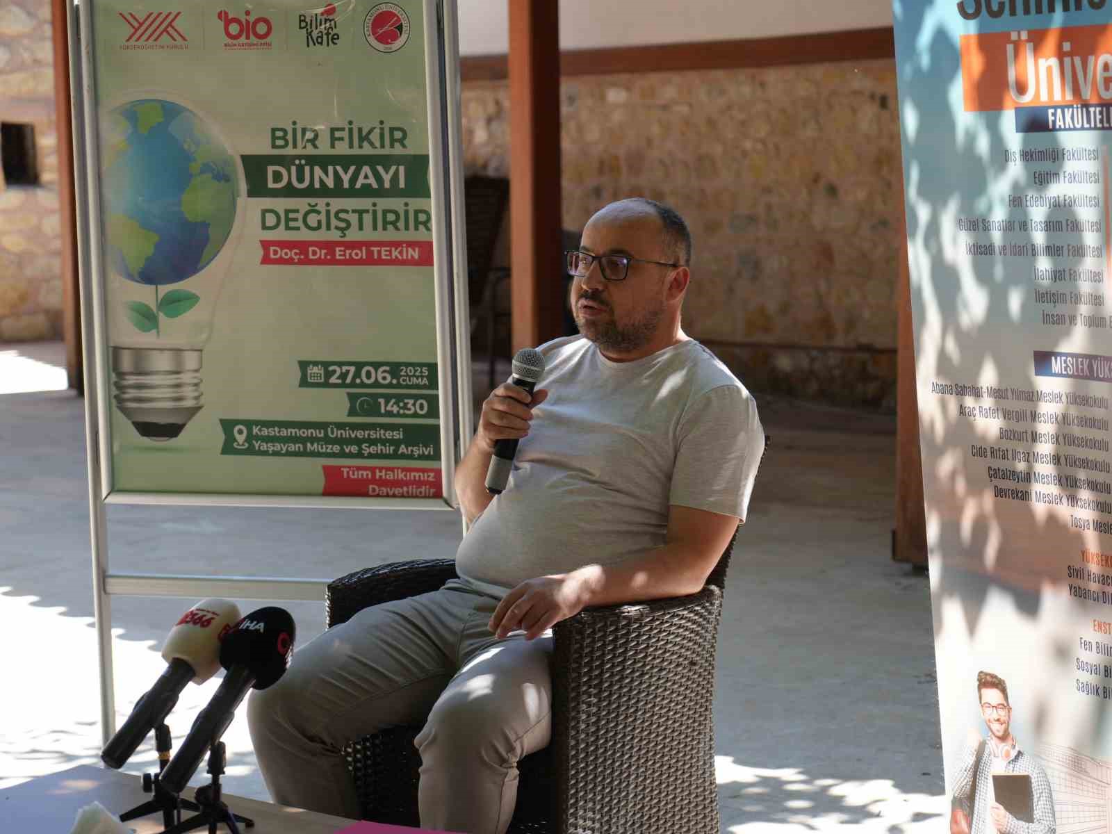 Kastamonu Üniversitesi’nde "Bilim Kafe" etkinlikleri başladı
