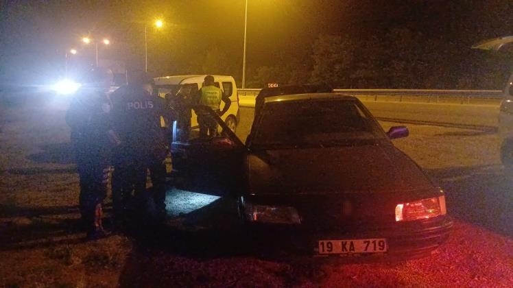 "Dur" ihtarına uymayan sürücüye 45 bin lira ceza
