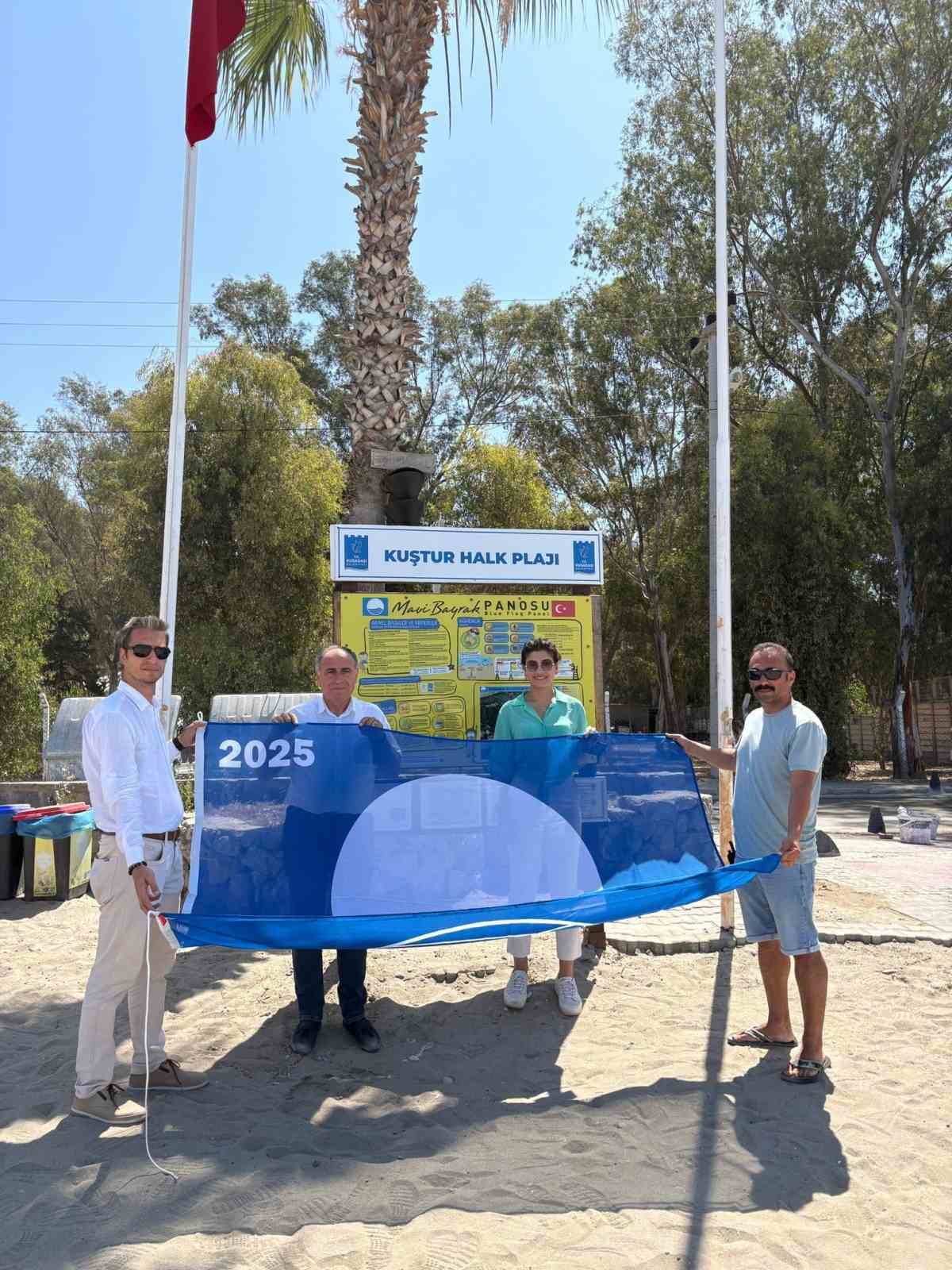 Kuşadası plajları 25 Mavi Bayrak ile taçlandı
