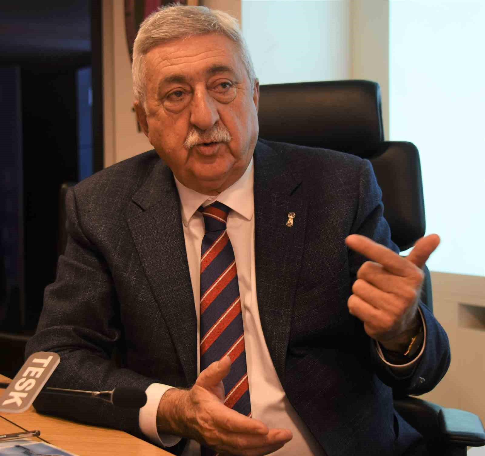 TESK Başkanı Palandöken: "Ülkemizdeki zanaatkarın yaş ortalaması 50’nin üzerinde"