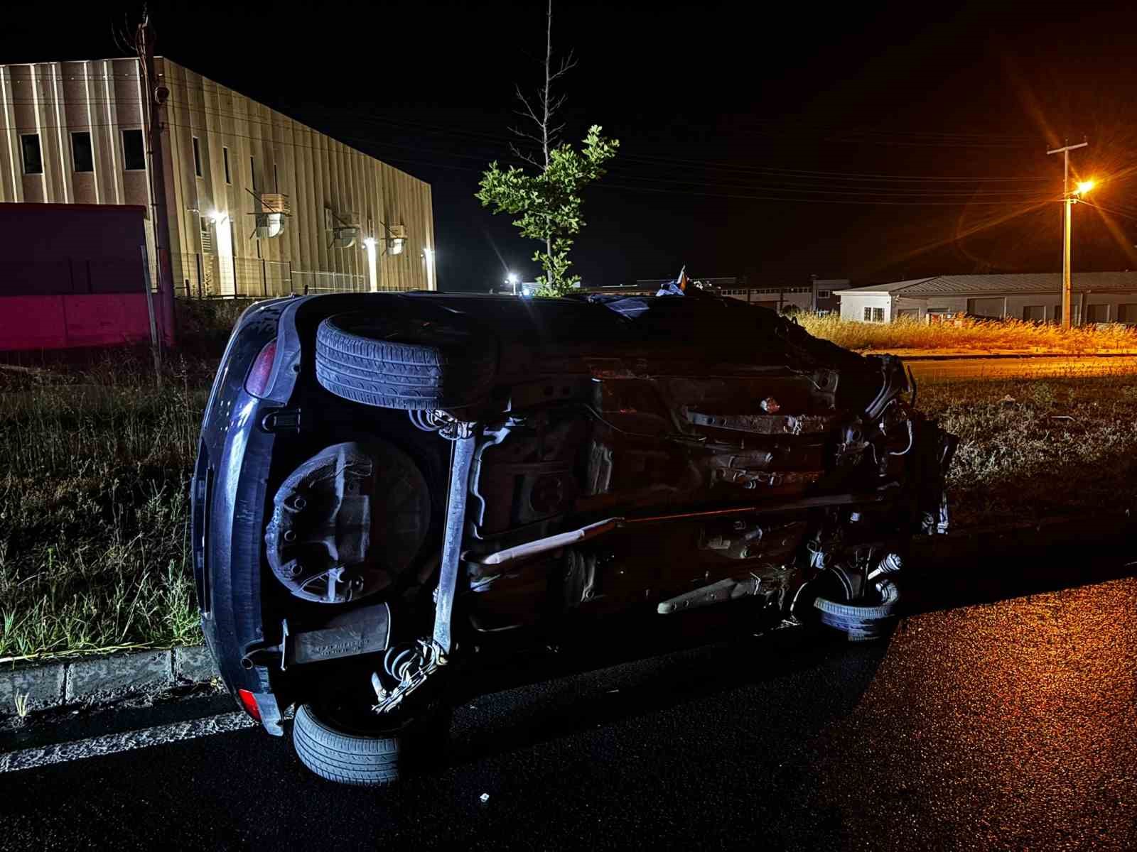 Lüleburgaz’da trafik kazası: 2 yaralı