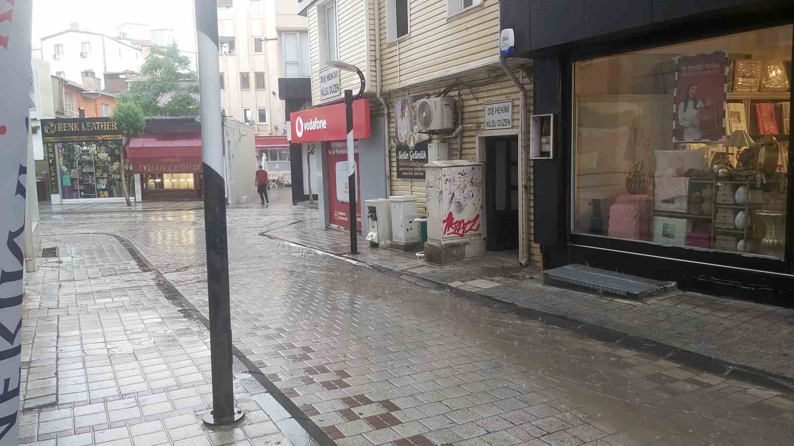 Kırklareli’nde sağanak etkili oldu
