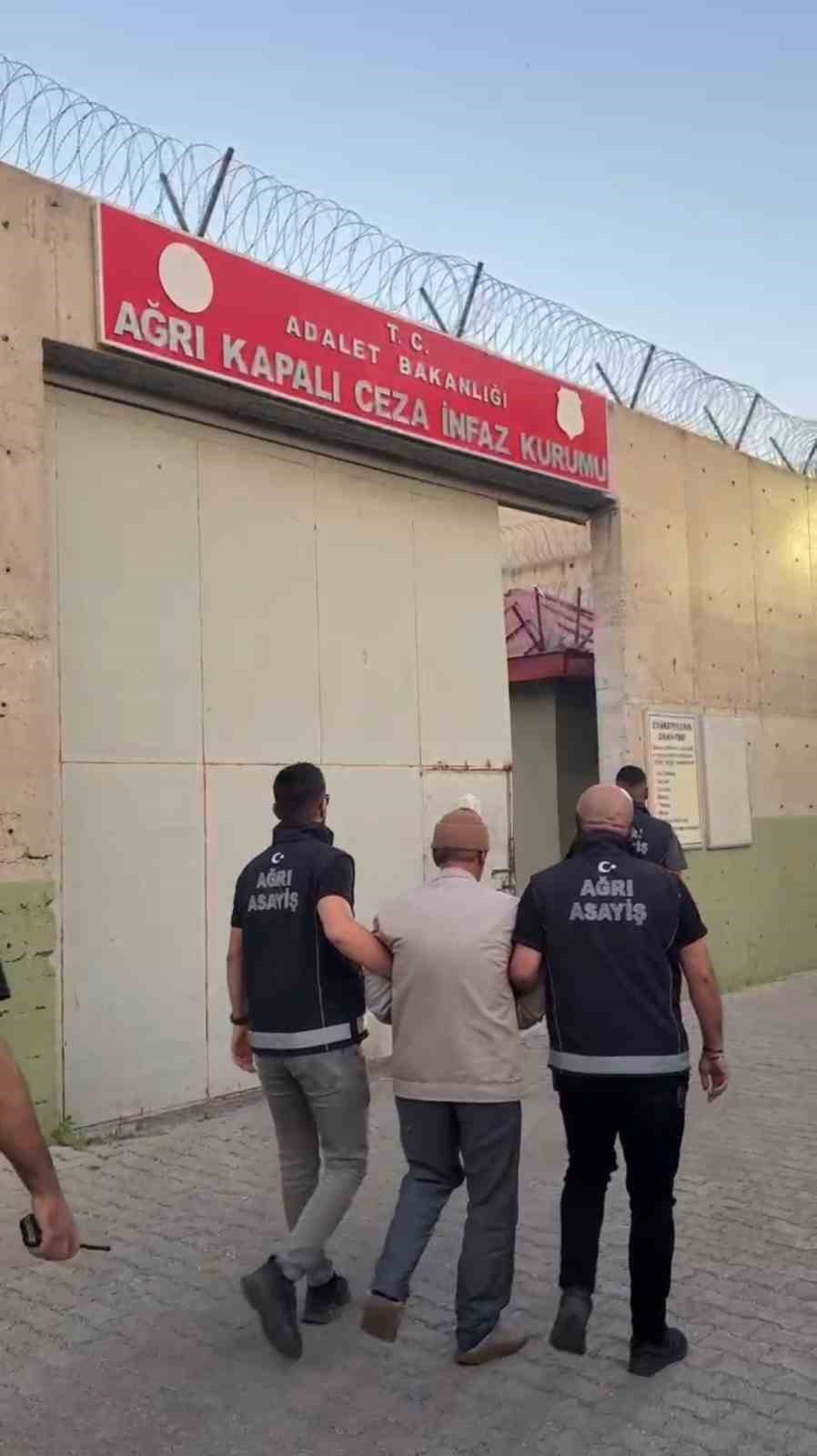 Ağrı’da çocuk istismarı hükümlüsü yakalandı