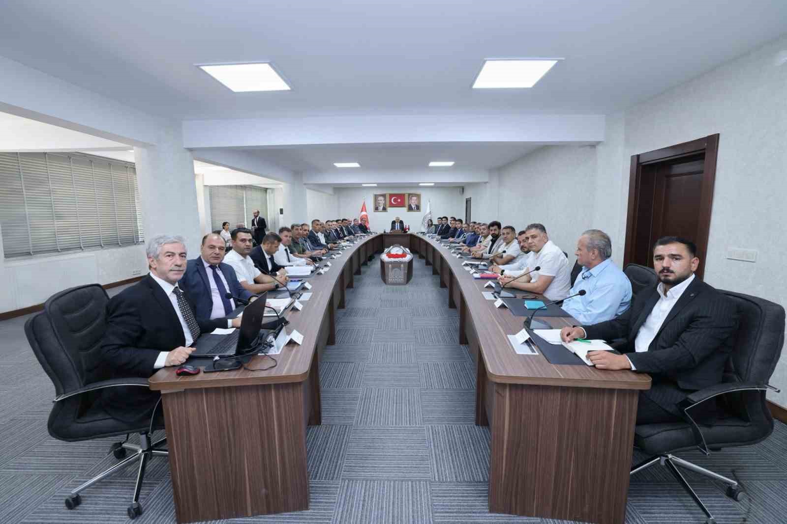 Mardin’de hayvanları koruma kurulu toplantısı gerçekleştirildi